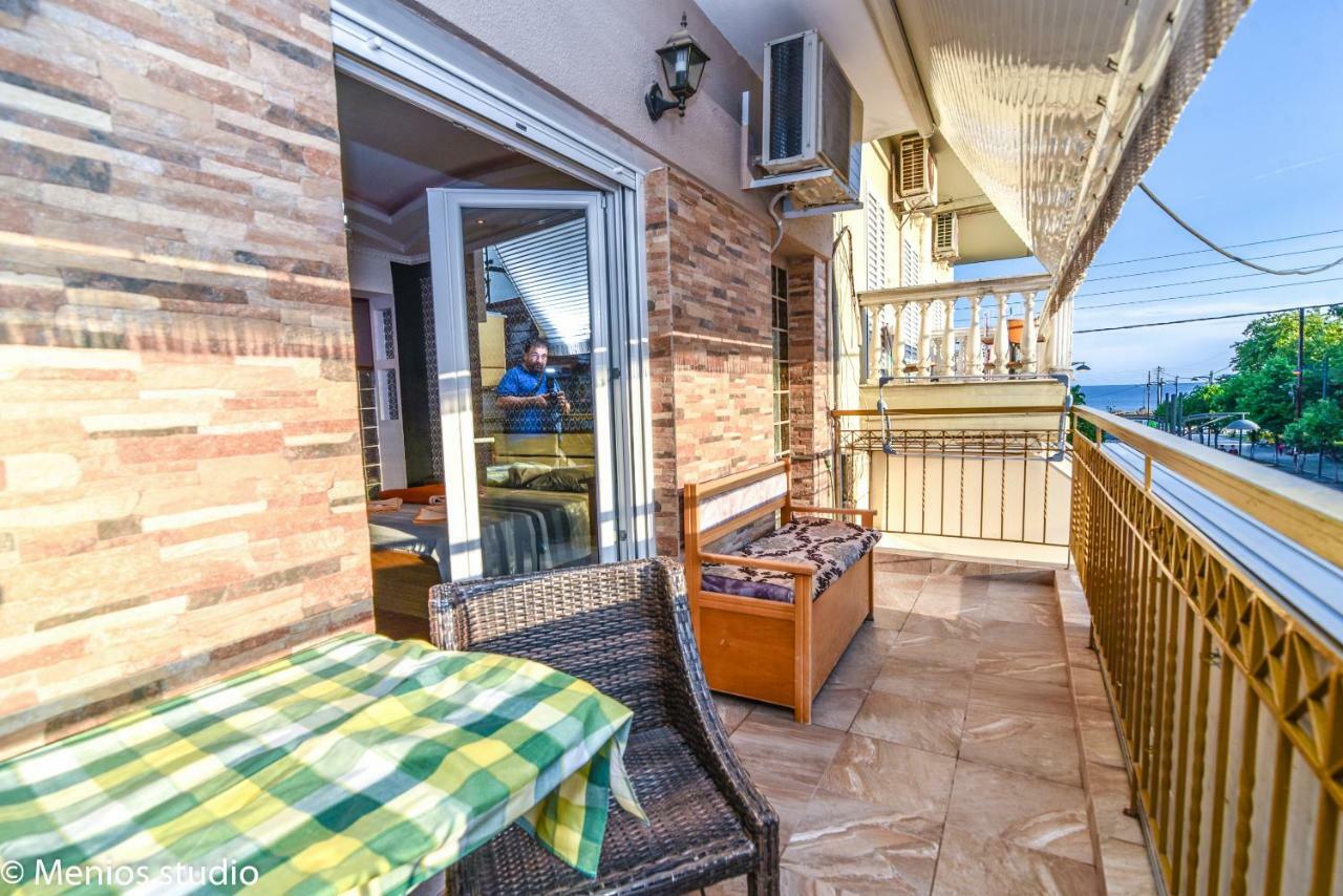 Menios Apartments And Studios Nea Kallikrateia Экстерьер фото