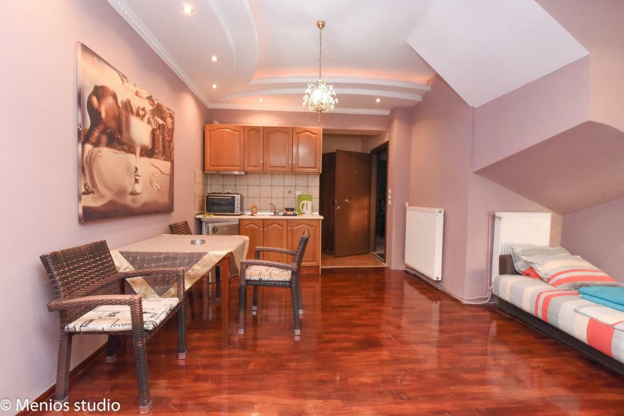Menios Apartments And Studios Nea Kallikrateia Экстерьер фото